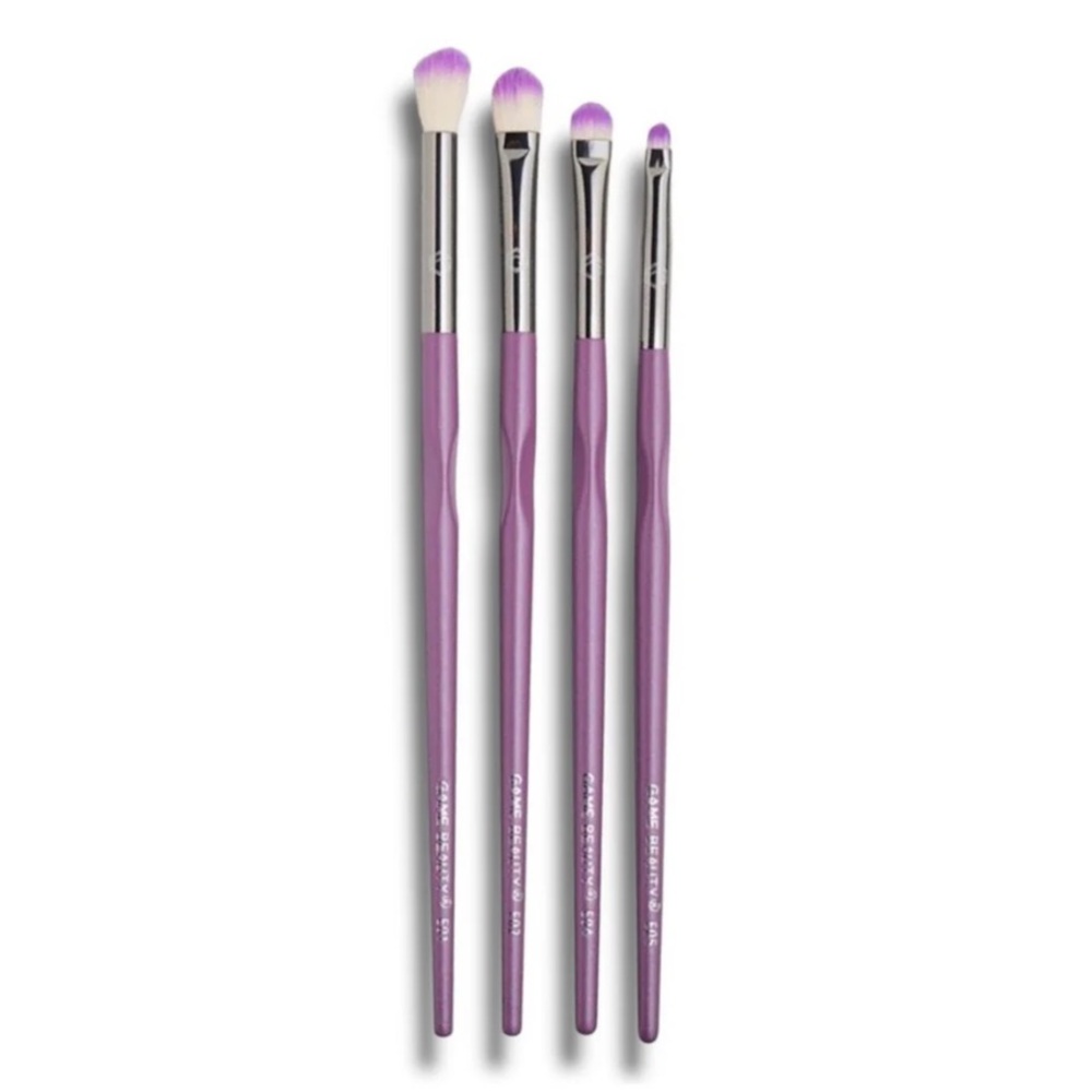 GAME BEAUTY Eyes On Me 4 Piece Eyeshadow Brush Set BRAND NEW/SEALED